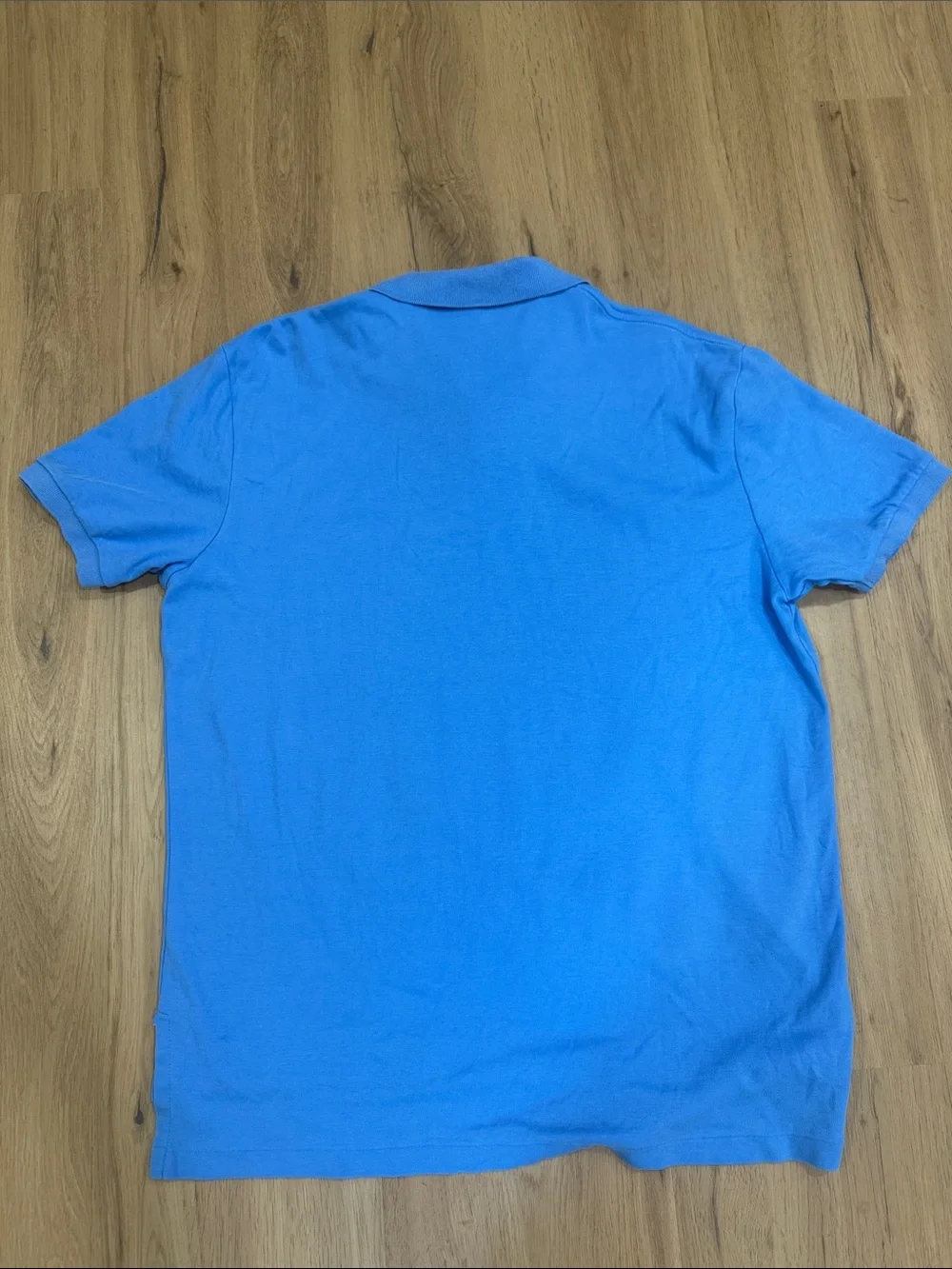 Polo by Ralph Lauren Blue Polo with Orange Logo